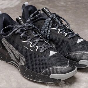 Nike Juniper Trail 3 Black Wolf Gray Sneakers Mens Size 12 FQ0904-001